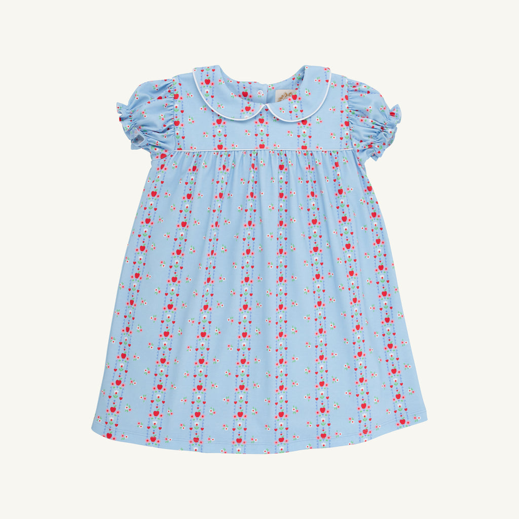 Holly Day Dress- First Day Flowers