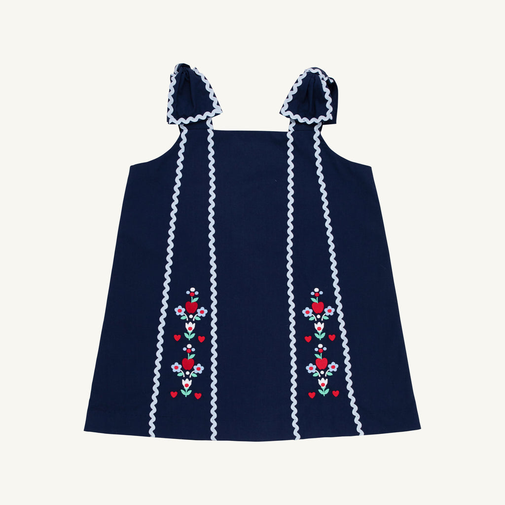 Donna Dress- Nantucket Navy