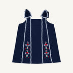 Donna Dress- Nantucket Navy