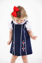 Donna Dress- Nantucket Navy
