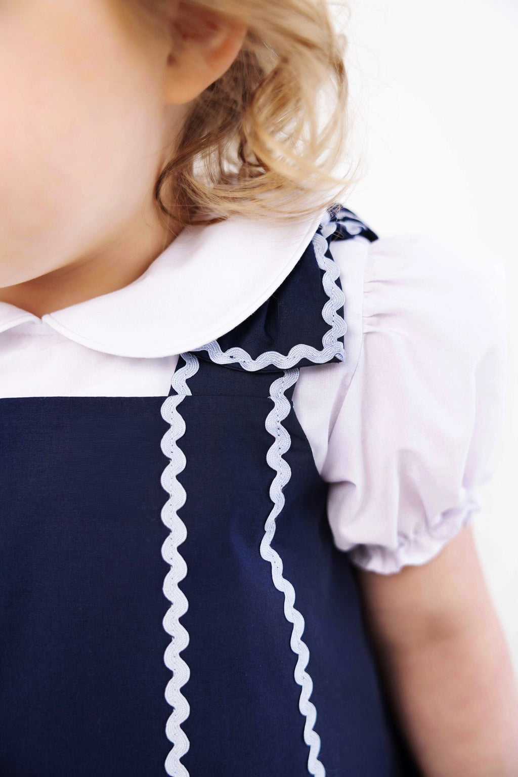 Donna Dress- Nantucket Navy
