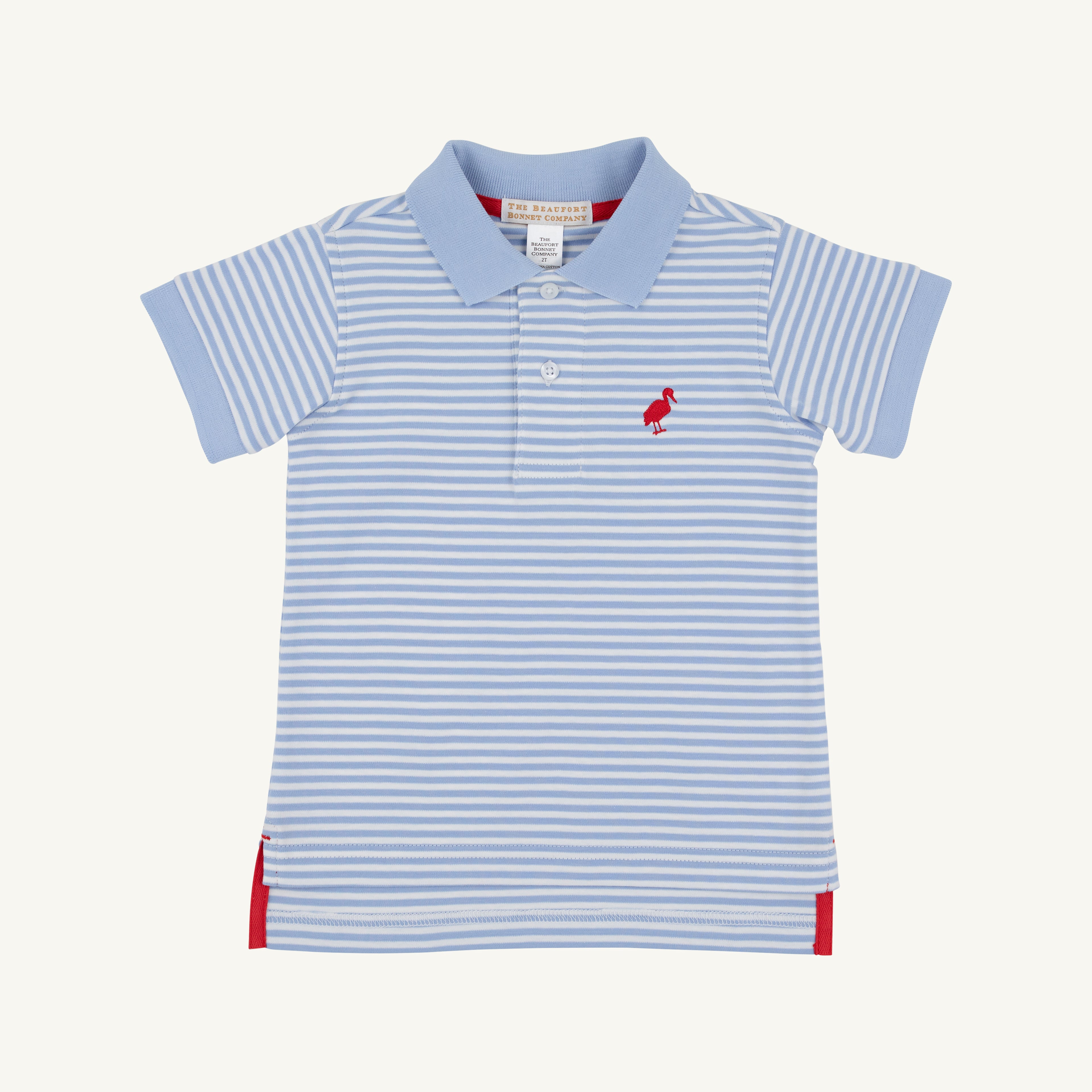 Prim and Propper Polo - Beale ST. Blue Stripe