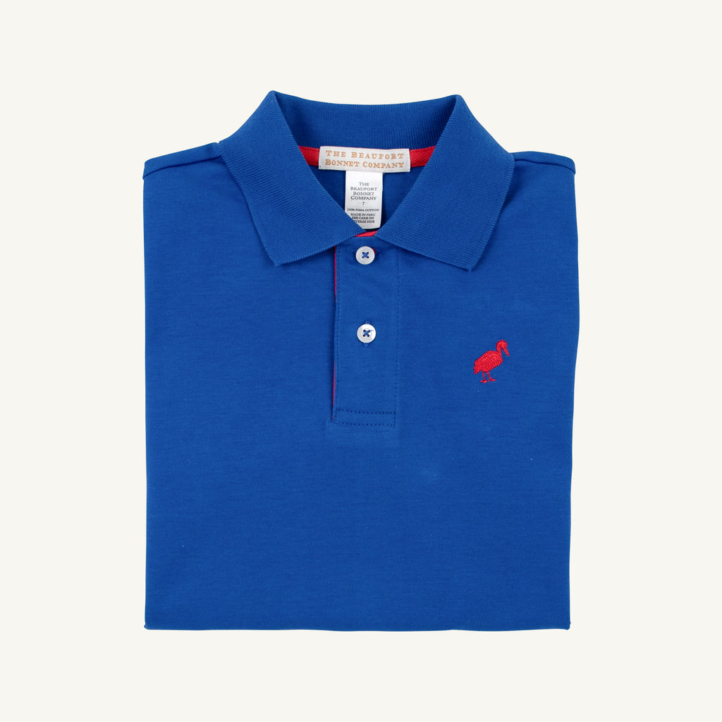 Prim and Proper Polo SS-Pima Onesie