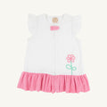 Worth Ave White Camille Cover-up - Little Jill & Co.