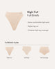 Nude High Cut Full Brief