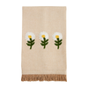 Three Floral Embroidery Towel