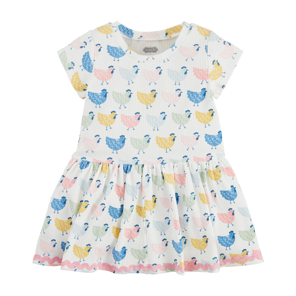 Chicken T-shirt Dress - Little Jill & Co.