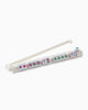 White Acrylic Rack & Pusher Set